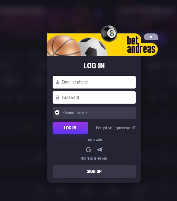 Betandreas Girişi: Həyəcanlı Bir Oyun Təcrübəsi