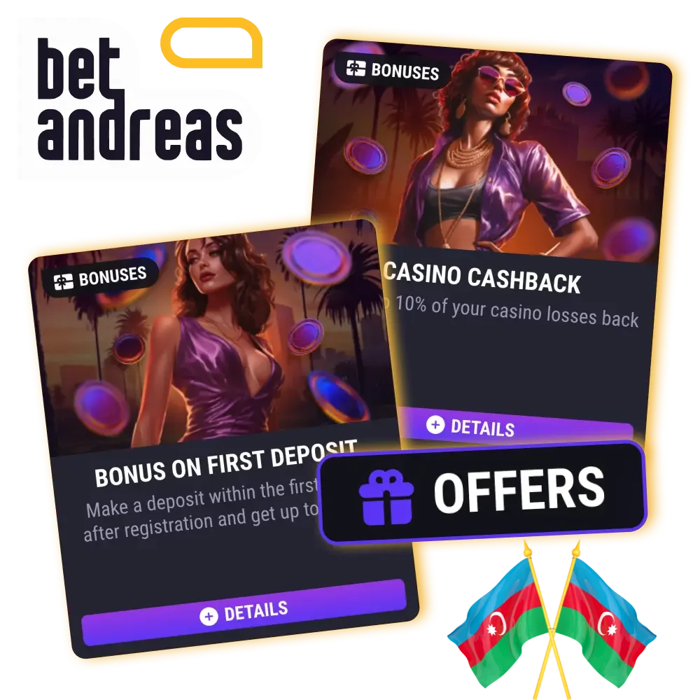 Betandreas Oyunçuları üçün Bonuslar